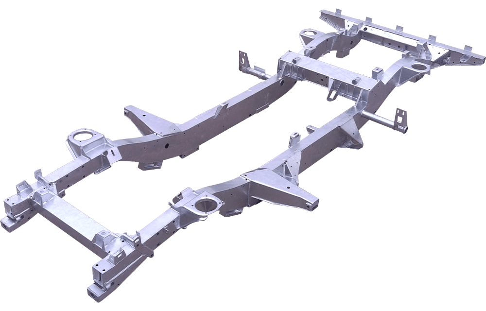 Defender 90 V8 Chassis Richards Chassis